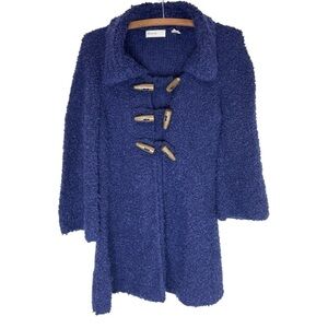 ANTHROPOLOGIE SLEEPING ON SNOW Woodcutter Sweater Coat Wool Mohair Blend Small